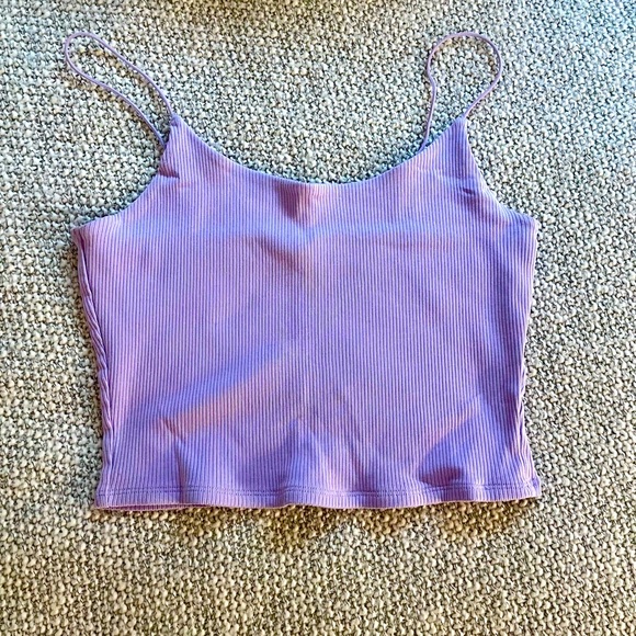 Garage purple crop top - Picture 1 of 2
